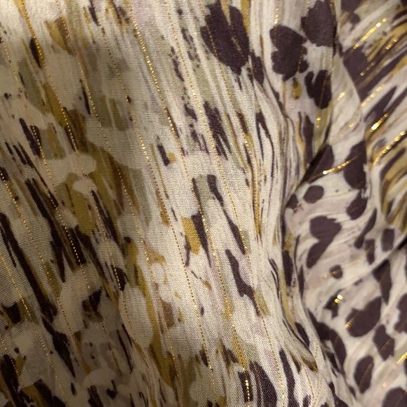 🆕 Long Sleeve Laced Up Leopard Printed Top with Lining - Picture 6 of 6